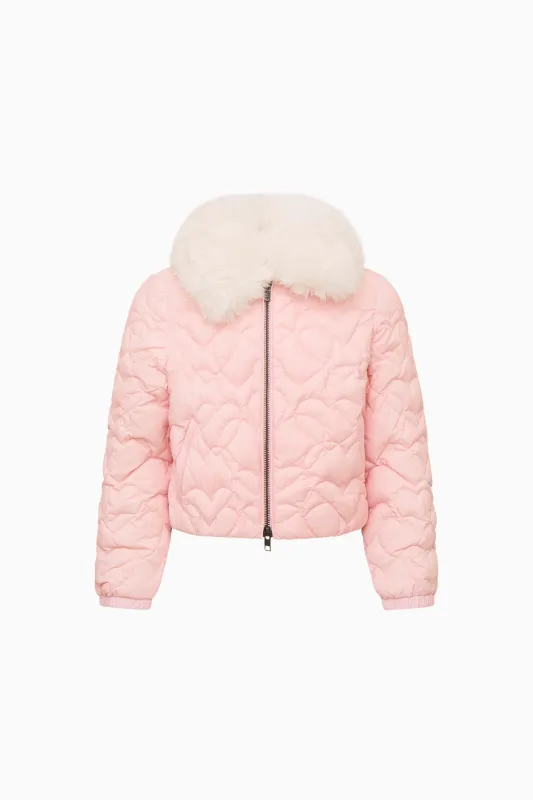 Tween Mini Sandria Puffer sold by LoveShackFancy