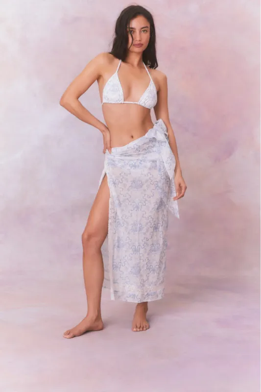 Emabella Whimsical Bow Pareo sold by LoveShackFancy