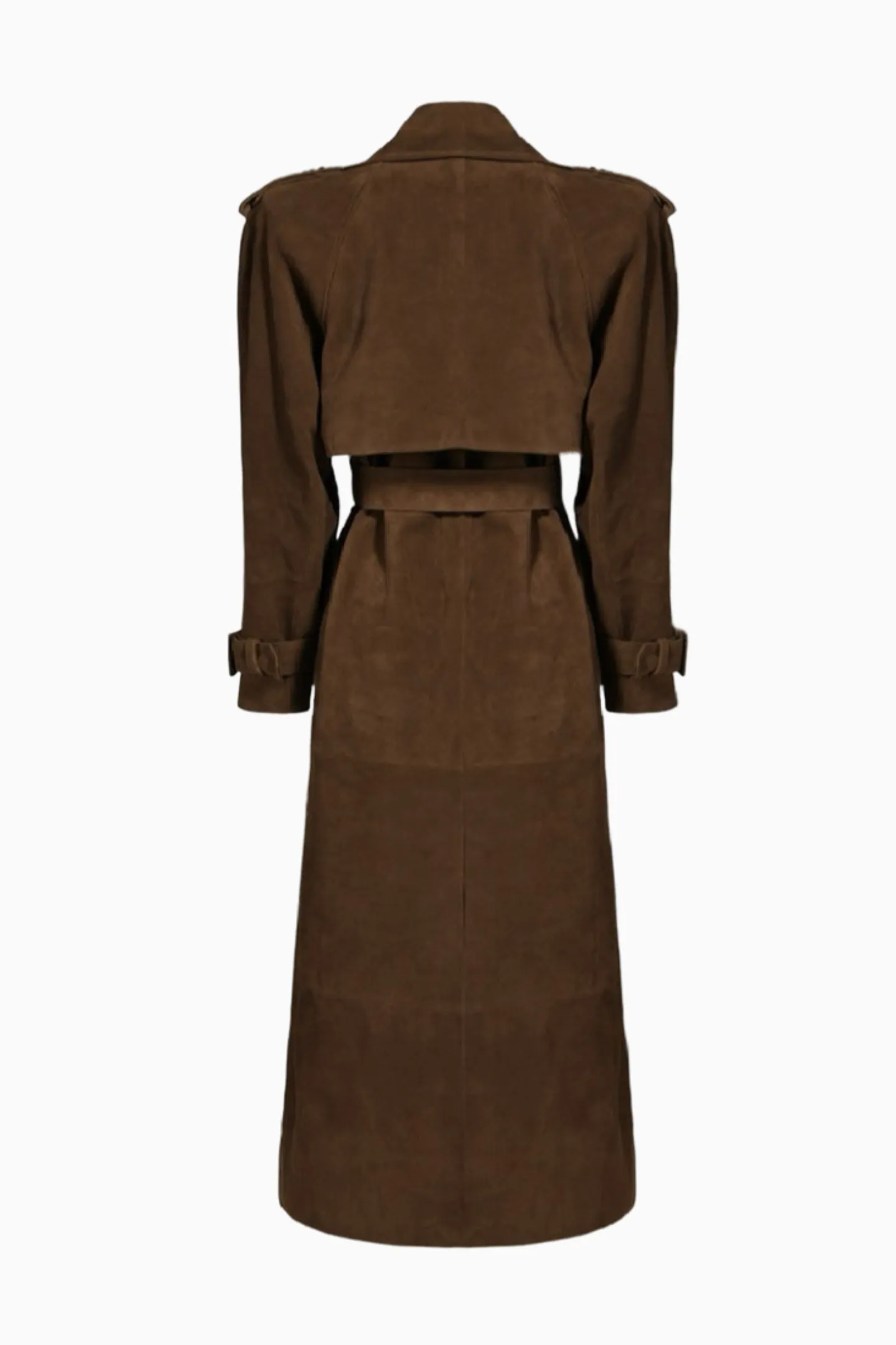 Susanna Chow Madison Suede Trench sold by LoveShackFancy product image thumbnail 2