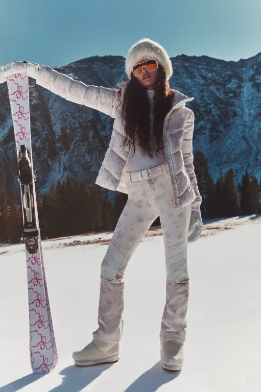 BOGNER FIRE+ICE x LoveShackFancy Zula Ski Pants sold by LoveShackFancy