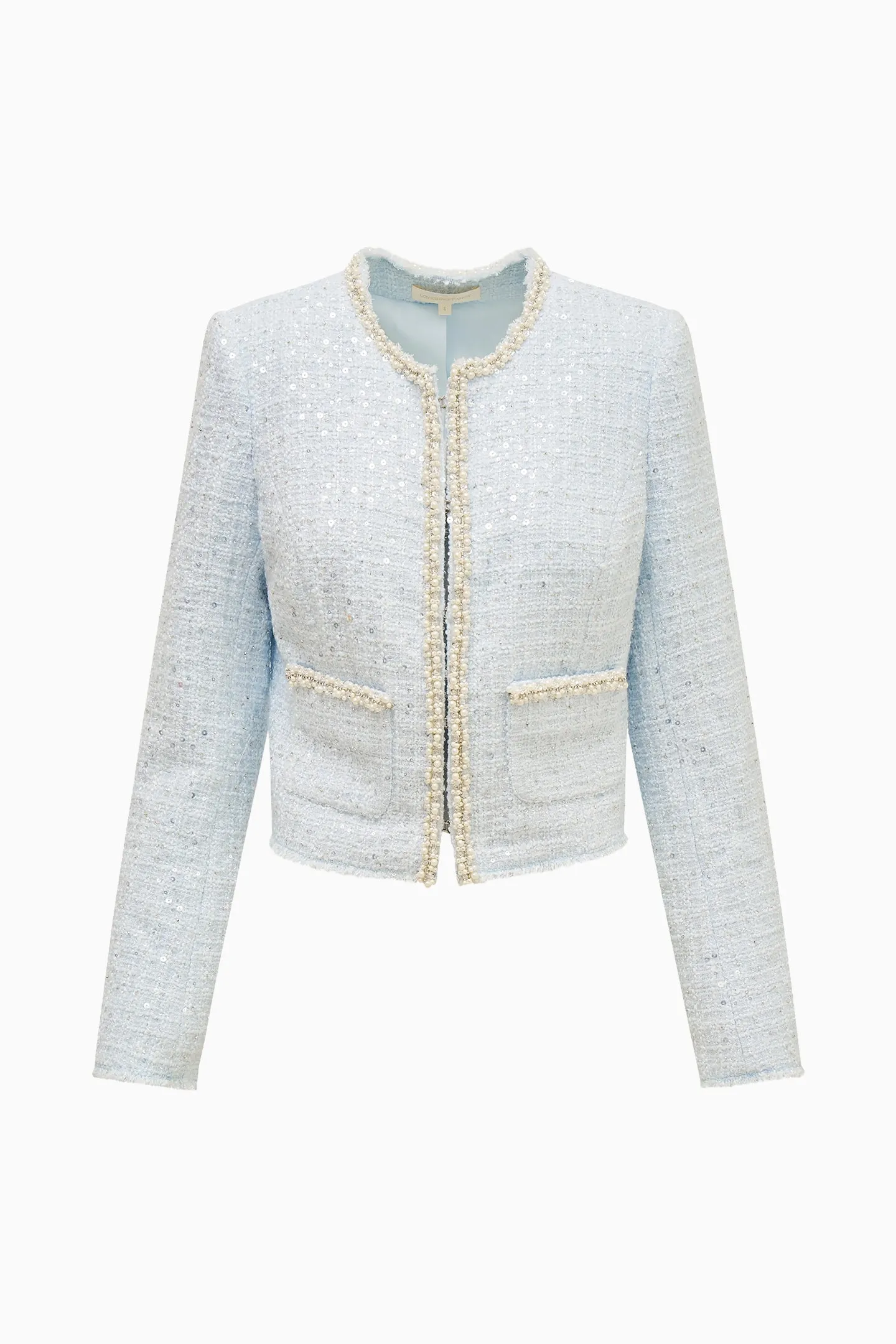Kelli Sequin Tweed Jacket sold by LoveShackFancy product image thumbnail 5
