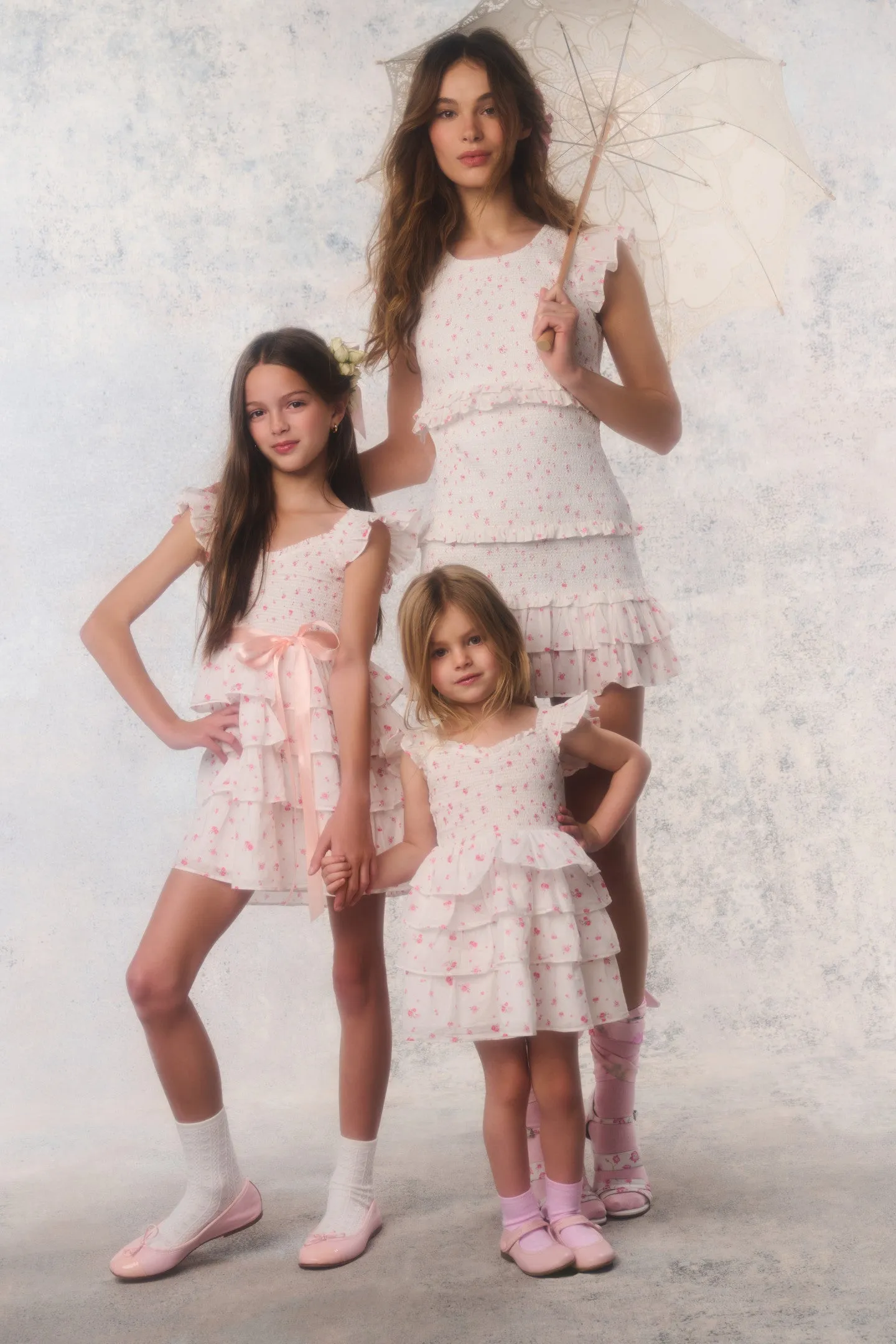 Re-Edition Aveline Cotton Mini Dress sold by LoveShackFancy product image thumbnail 3