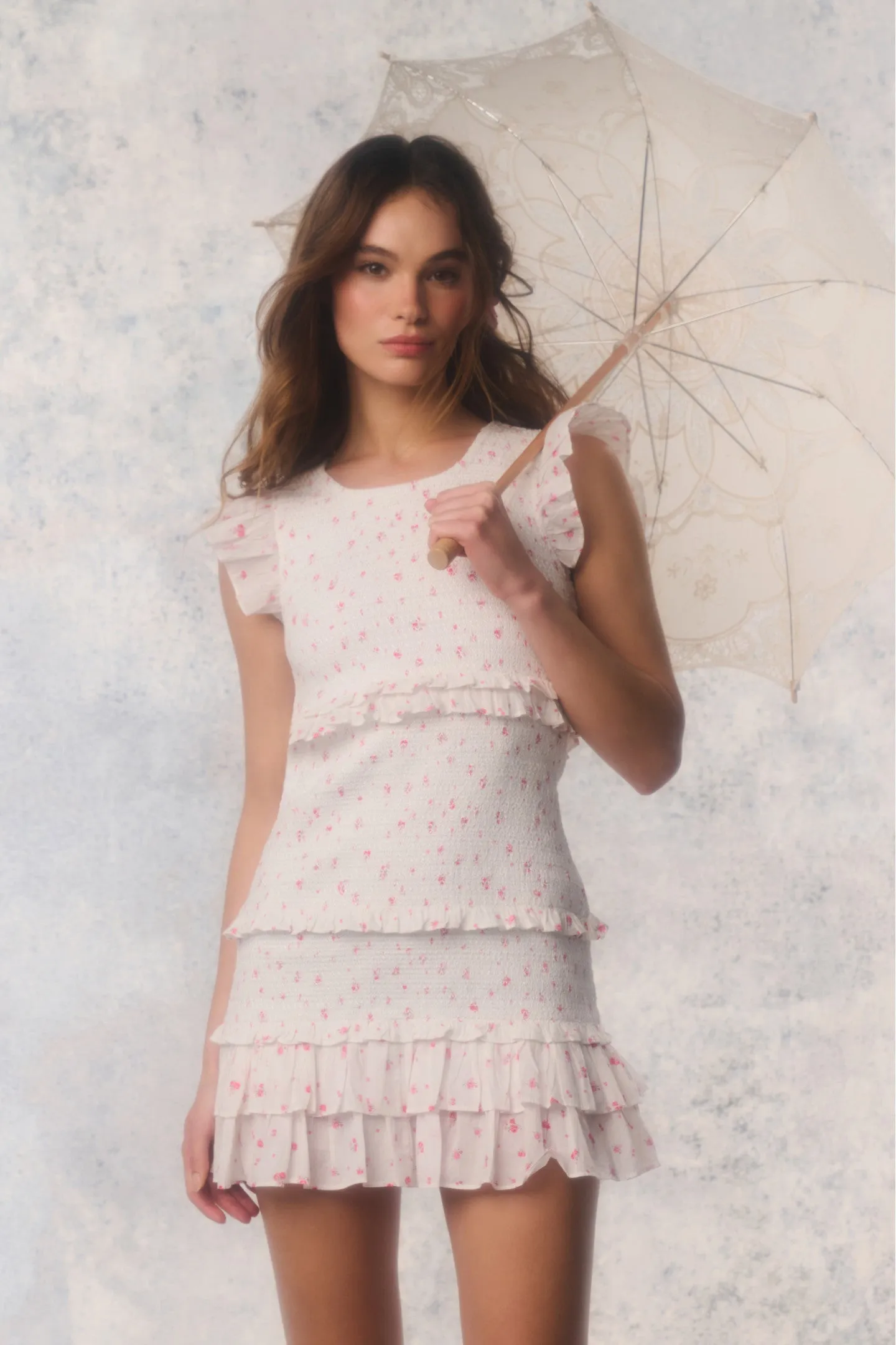 Re-Edition Aveline Cotton Mini Dress sold by LoveShackFancy product image thumbnail 2