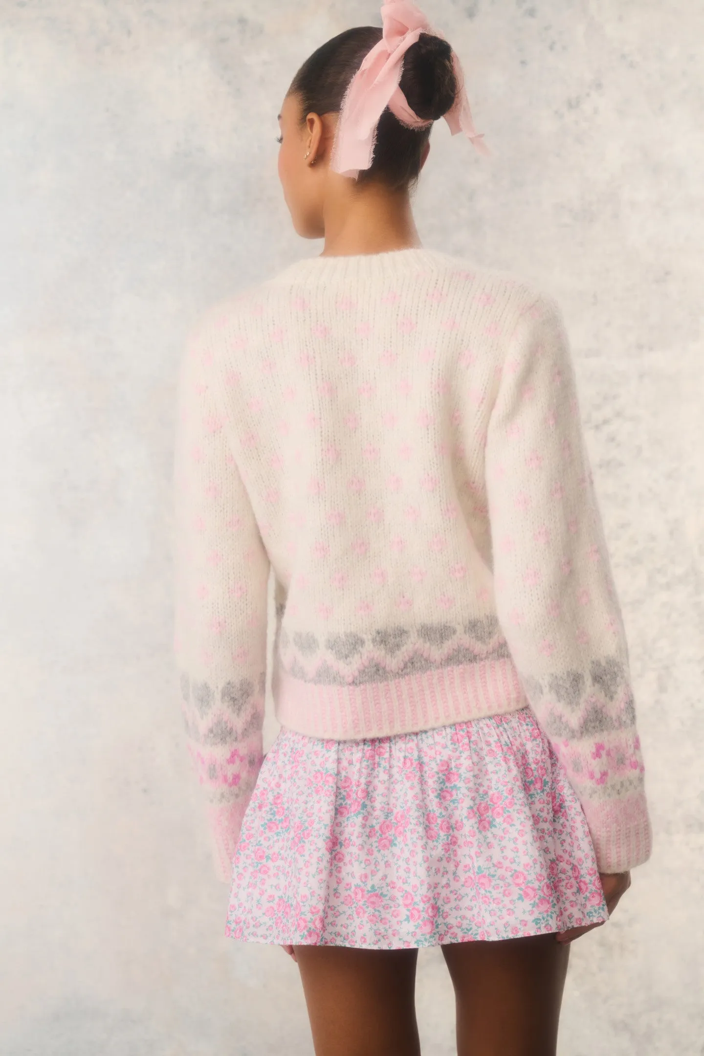 Re-Edition Rosie Alpaca-Blend Pullover sold by LoveShackFancy product image thumbnail 5