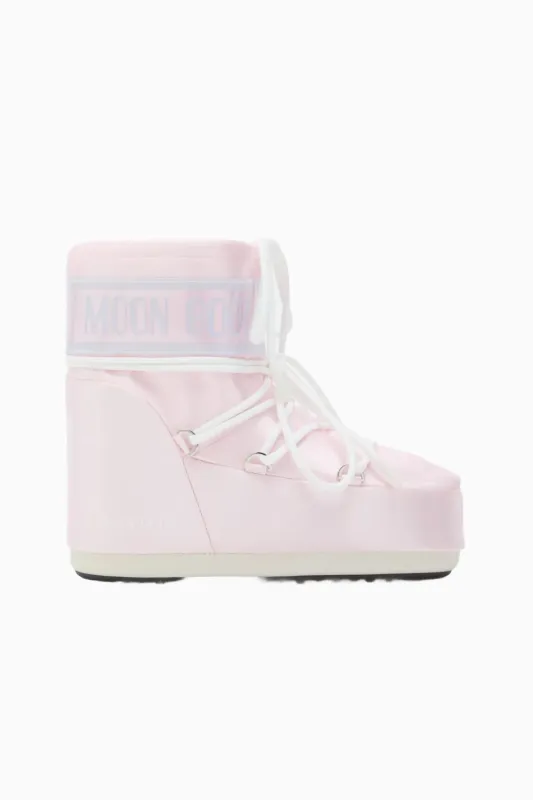 Moon Boot Icon Low Rose Pearly Boots made by LoveShackFancy