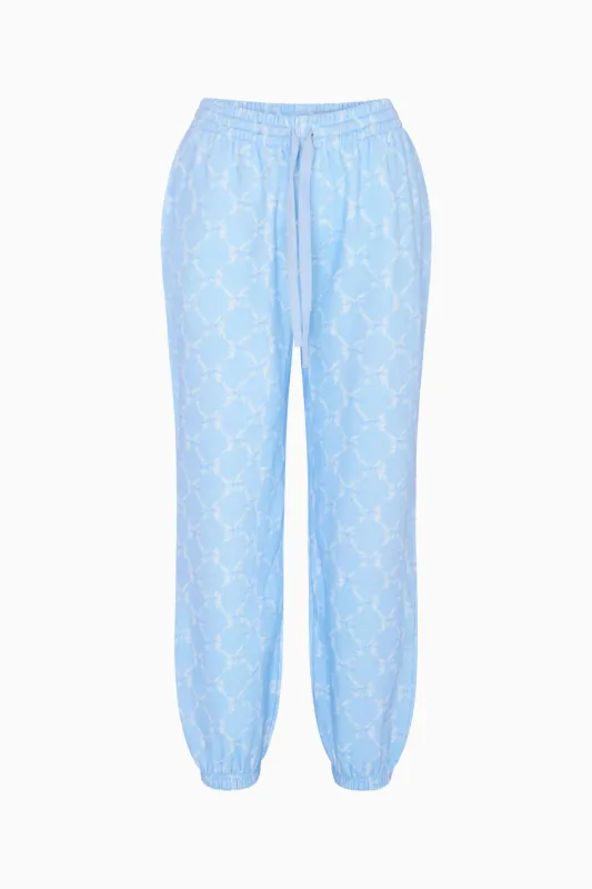 Lillia Sweatpant - CHILLED BLUE sold by LoveShackFancy