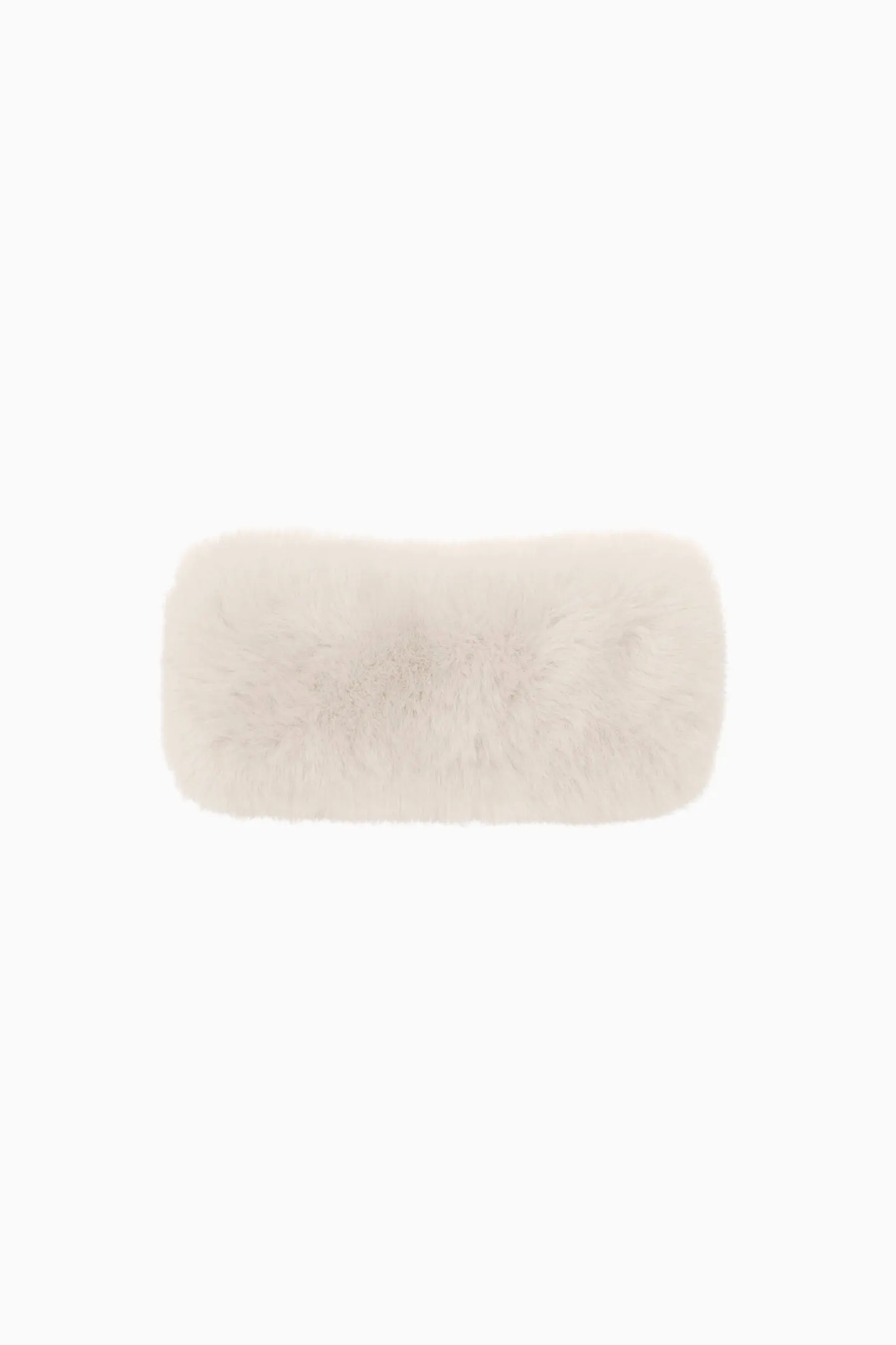 LoveShackFancy x MAX&MOI Bandeau Faux Fur Headband sold by LoveShackFancy product image thumbnail 3