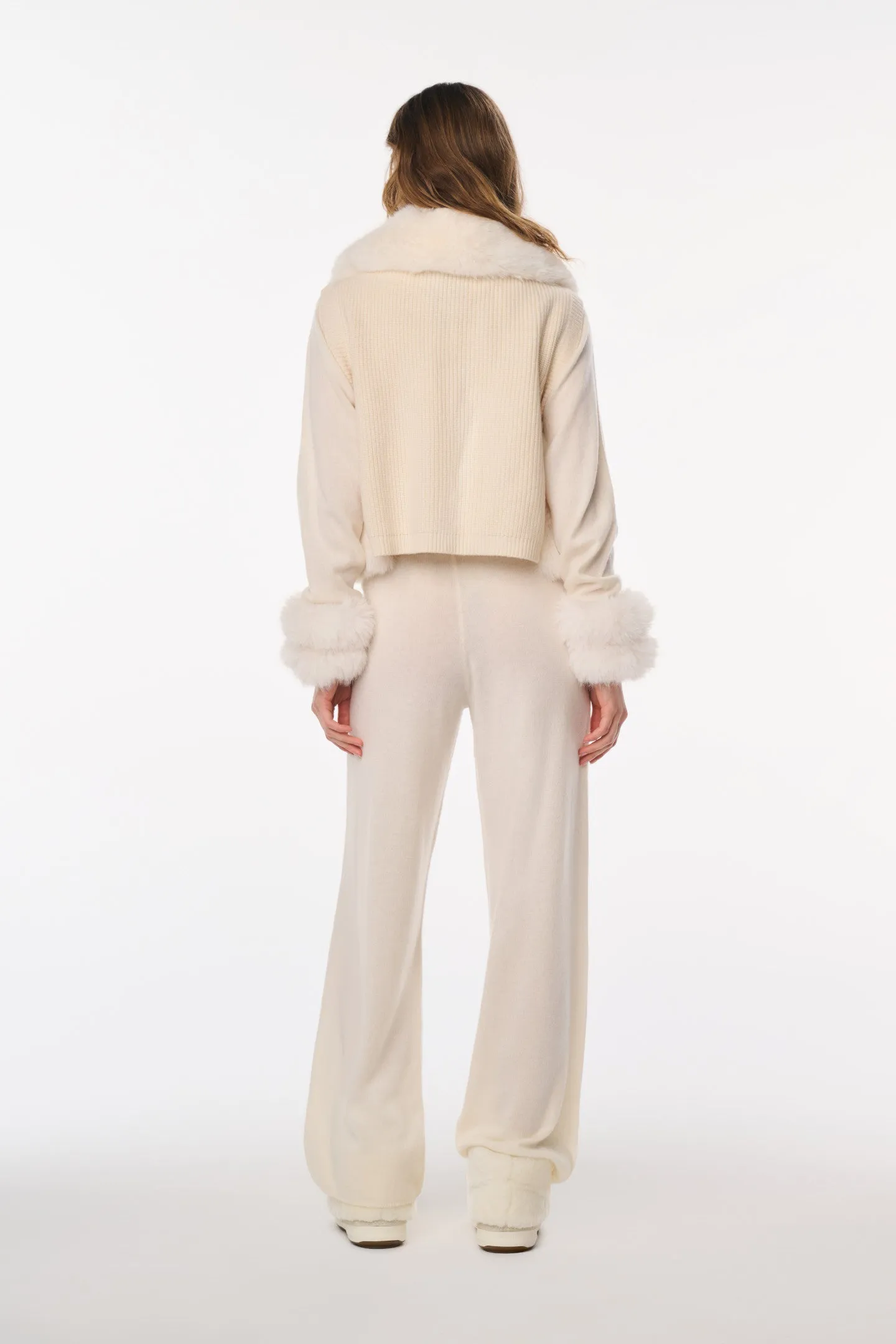 LoveShackFancy x MAX&MOI Billie Wool-Cashmere Pant sold by LoveShackFancy product image thumbnail 3