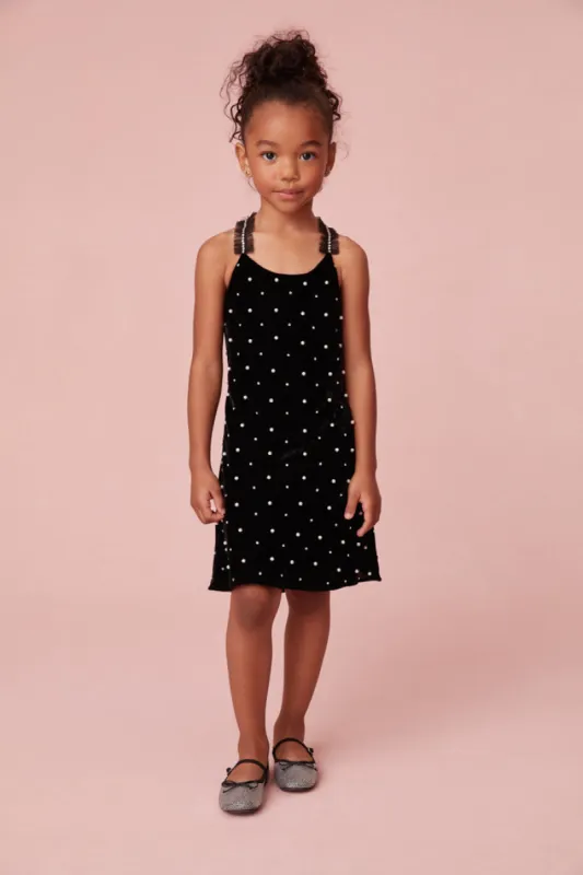 Girls Embellished Arista Dress sold by LoveShackFancy