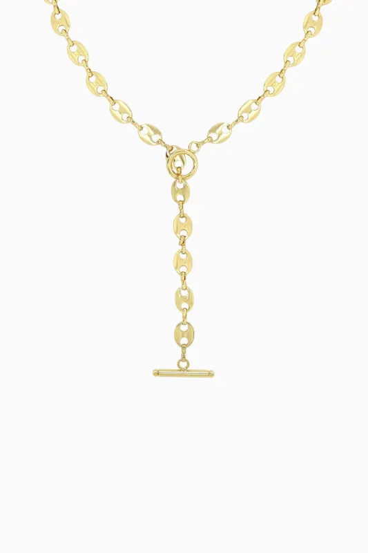 Jennifer Miller Anchor Chain Necklace sold by LoveShackFancy