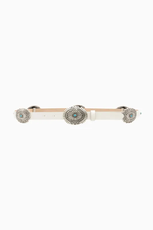 Streets Ahead Iris Concho Belt made by LoveShackFancy