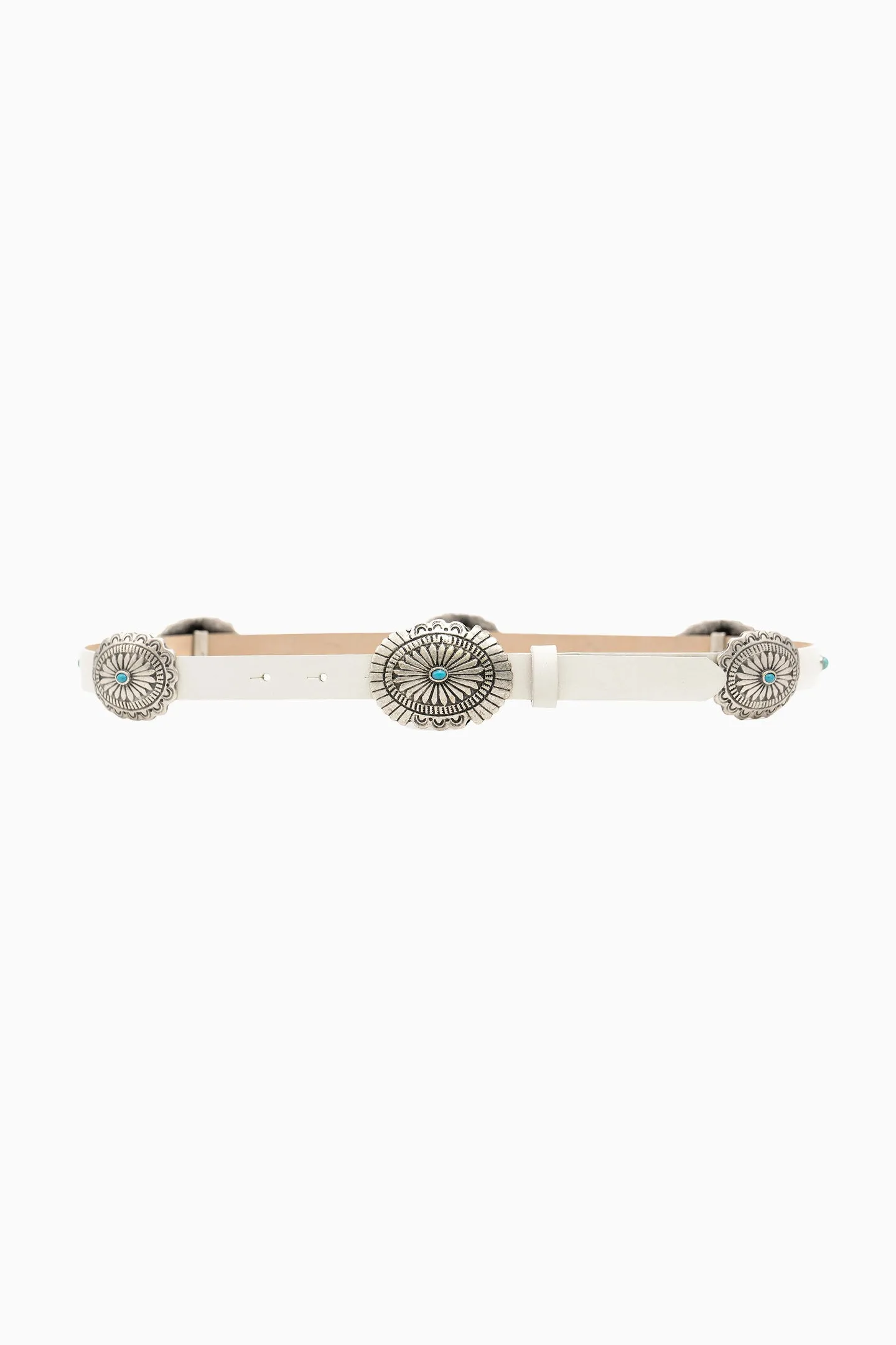 Streets Ahead Iris Concho Belt sold by LoveShackFancy