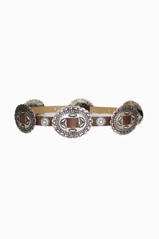 Streets Ahead Denver Concho Belt made by LoveShackFancy