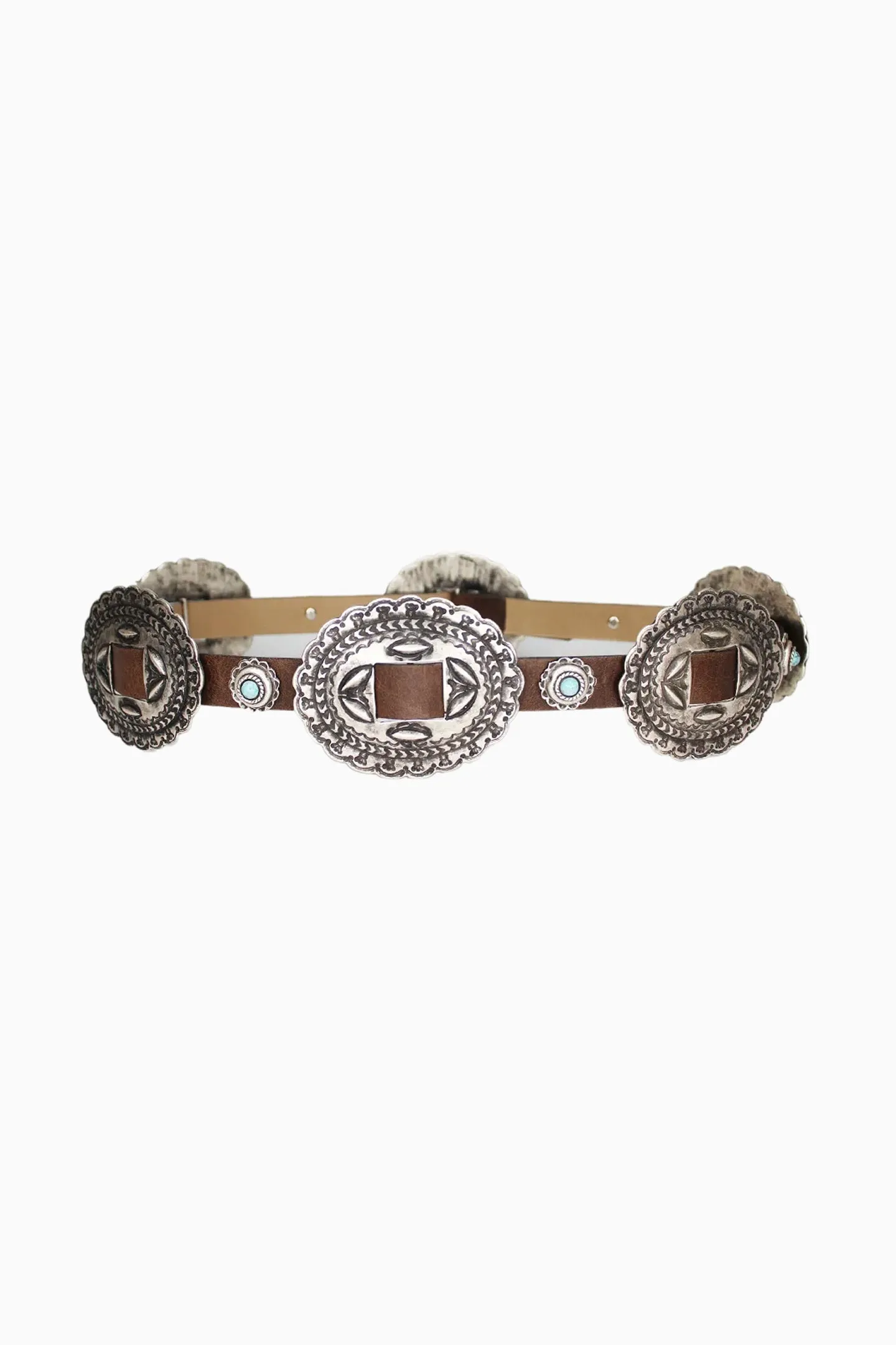 Streets Ahead Denver Concho Belt sold by LoveShackFancy