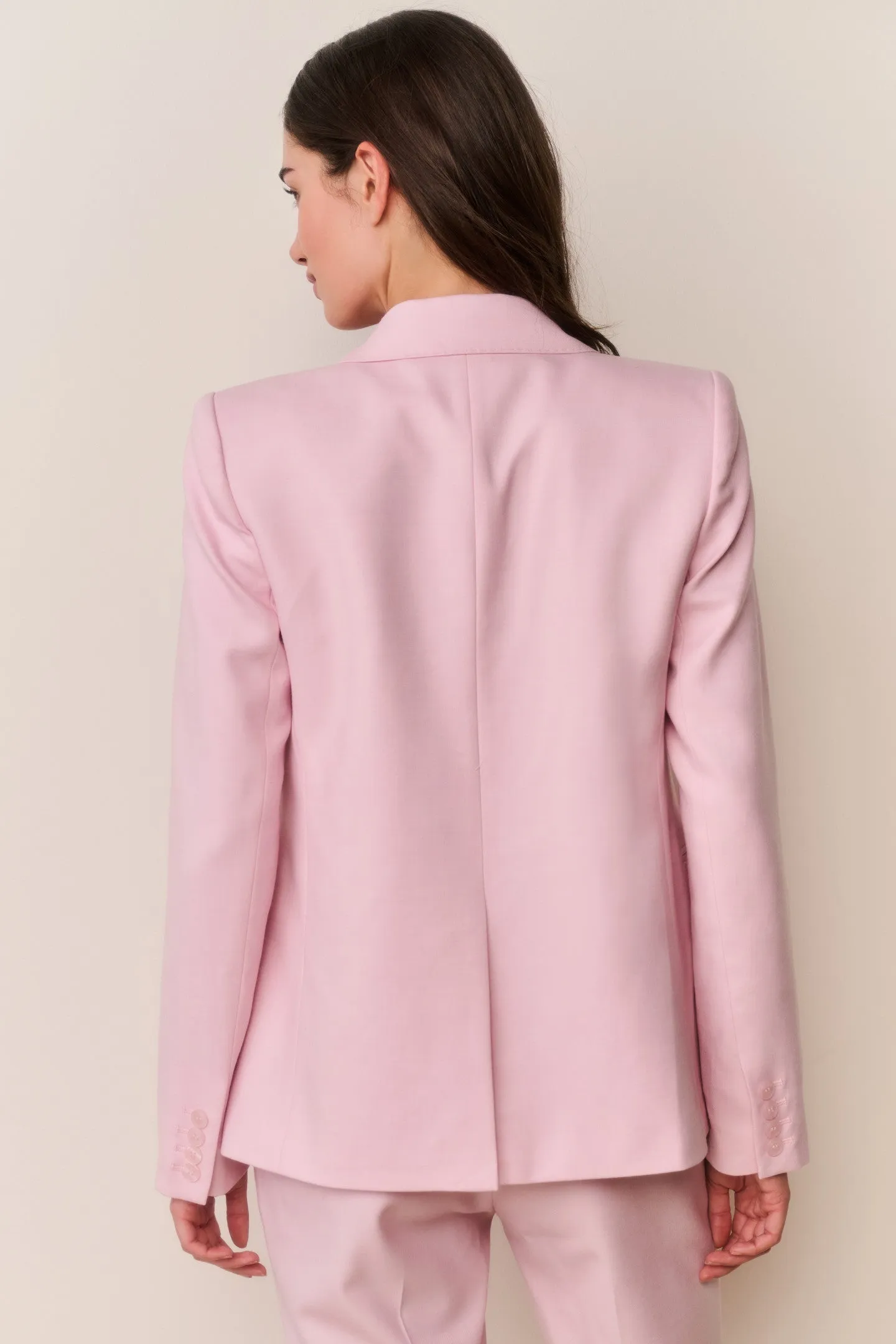 Gillian Linen-Cotton Bow Blazer sold by LoveShackFancy product image thumbnail 5