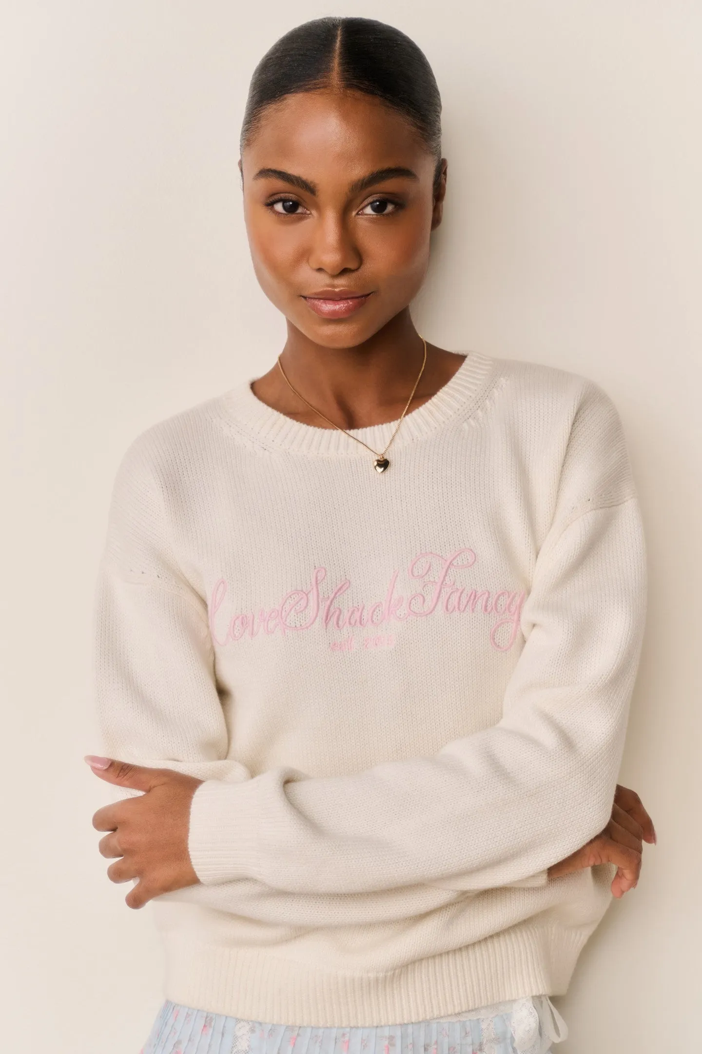 Selman Embroidered Cotton Pullover sold by LoveShackFancy product image thumbnail 2