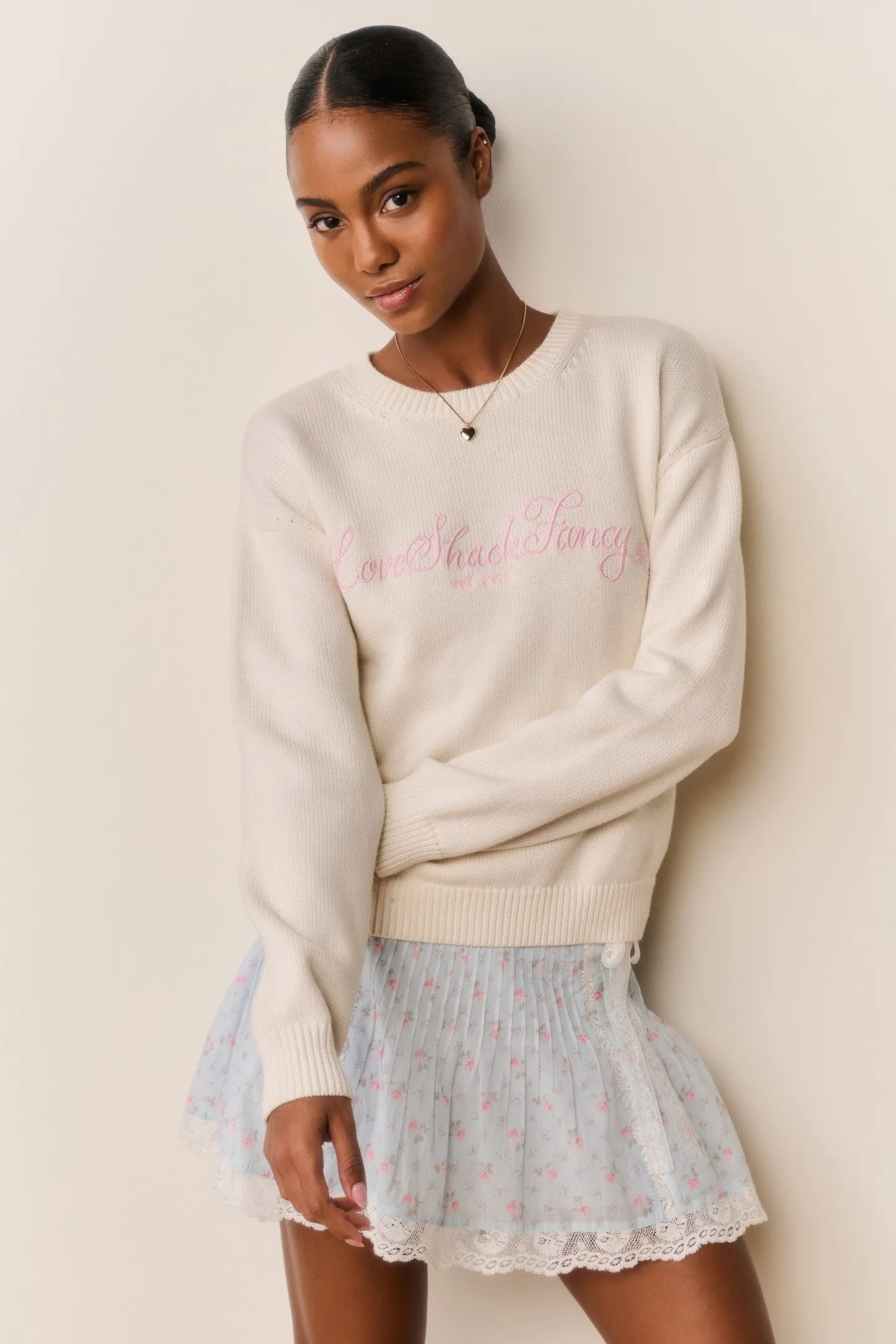 Selman Embroidered Cotton Pullover sold by LoveShackFancy product image thumbnail 3