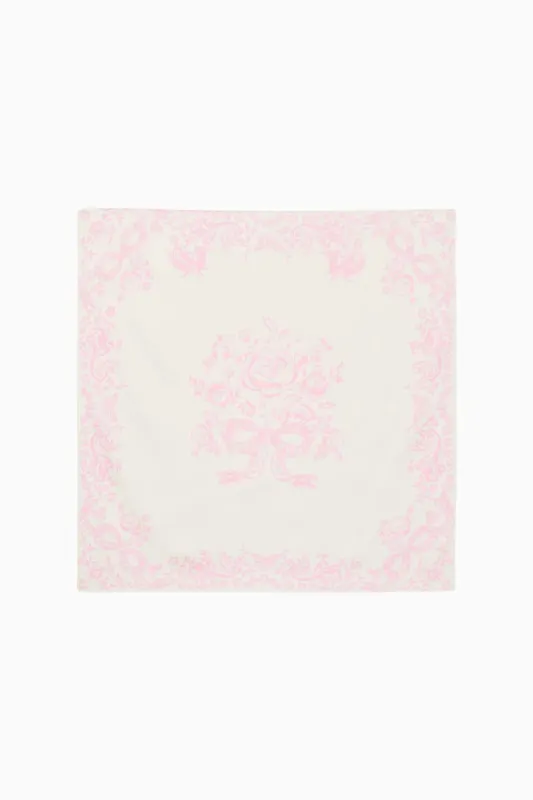 Labrina Silk-Blend Scarf made by LoveShackFancy