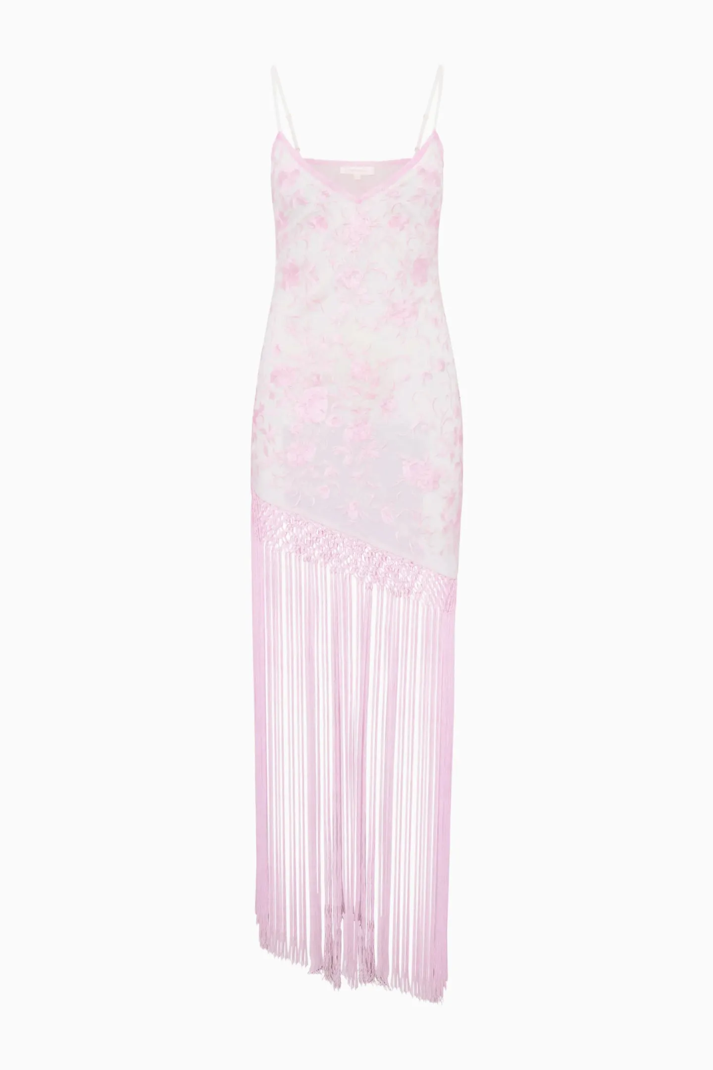 Evalette Floral Fringe Maxi Dress sold by LoveShackFancy product image thumbnail 5