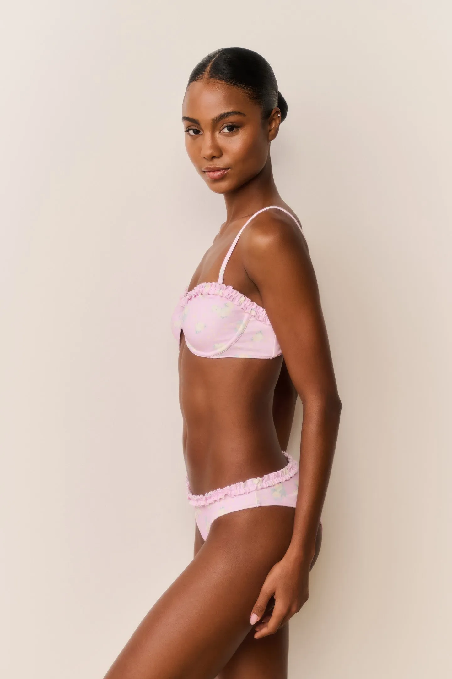 Nightlyn Floral Balconette Bikini sold by LoveShackFancy product image thumbnail 4