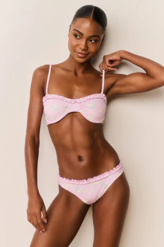 Nightlyn Floral Balconette Bikini sold by LoveShackFancy