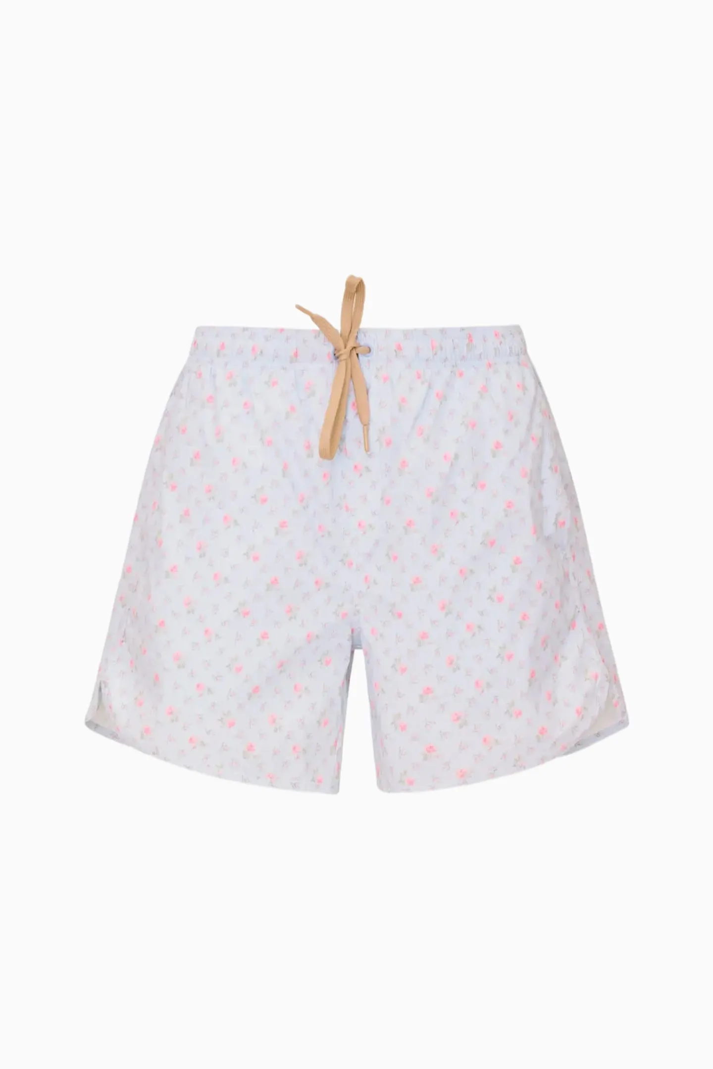 MR FANCY Kai Blue Floral Swim Shorts sold by LoveShackFancy product image thumbnail 2