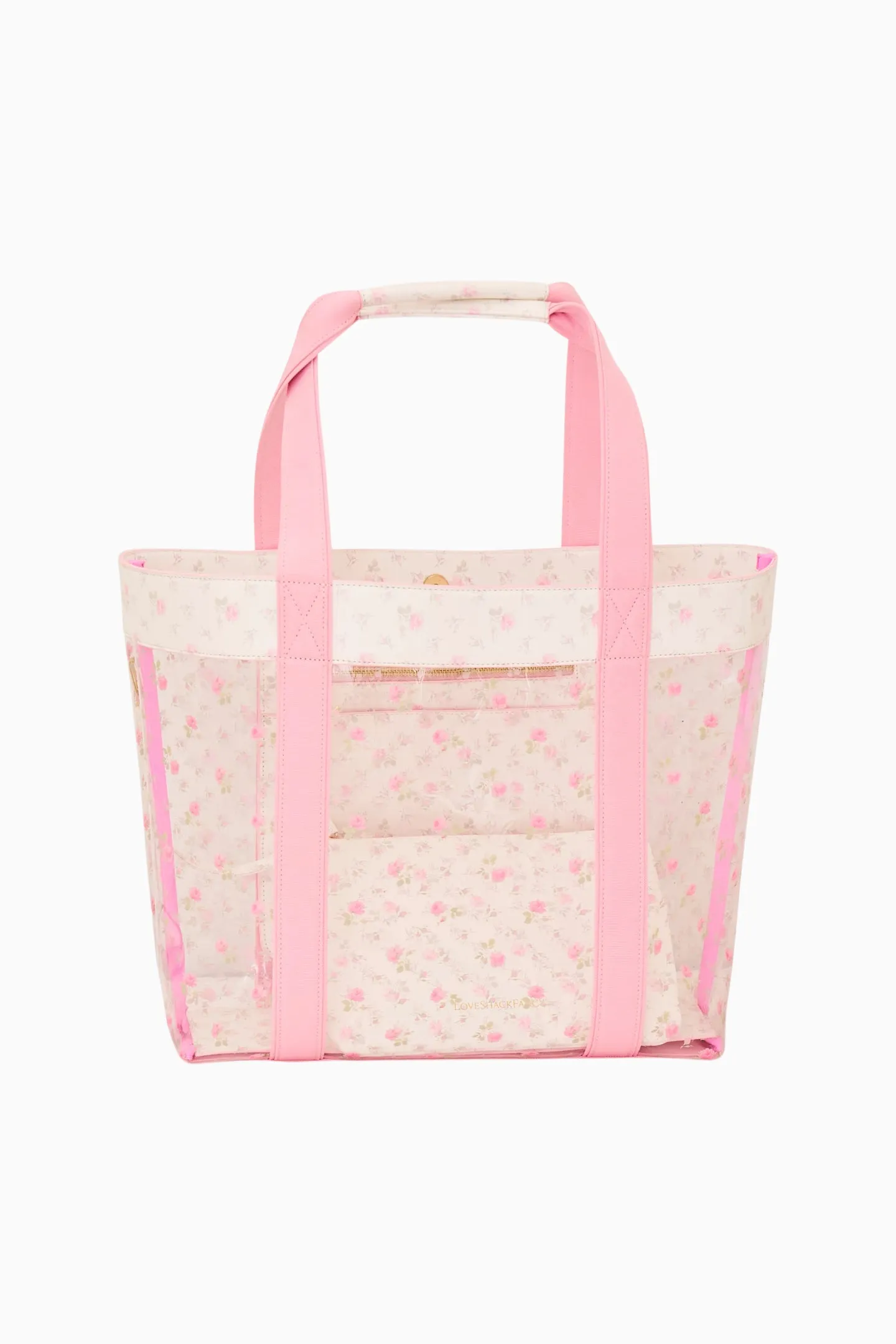 Marjorie Ditsy Floral PVC Tote sold by LoveShackFancy