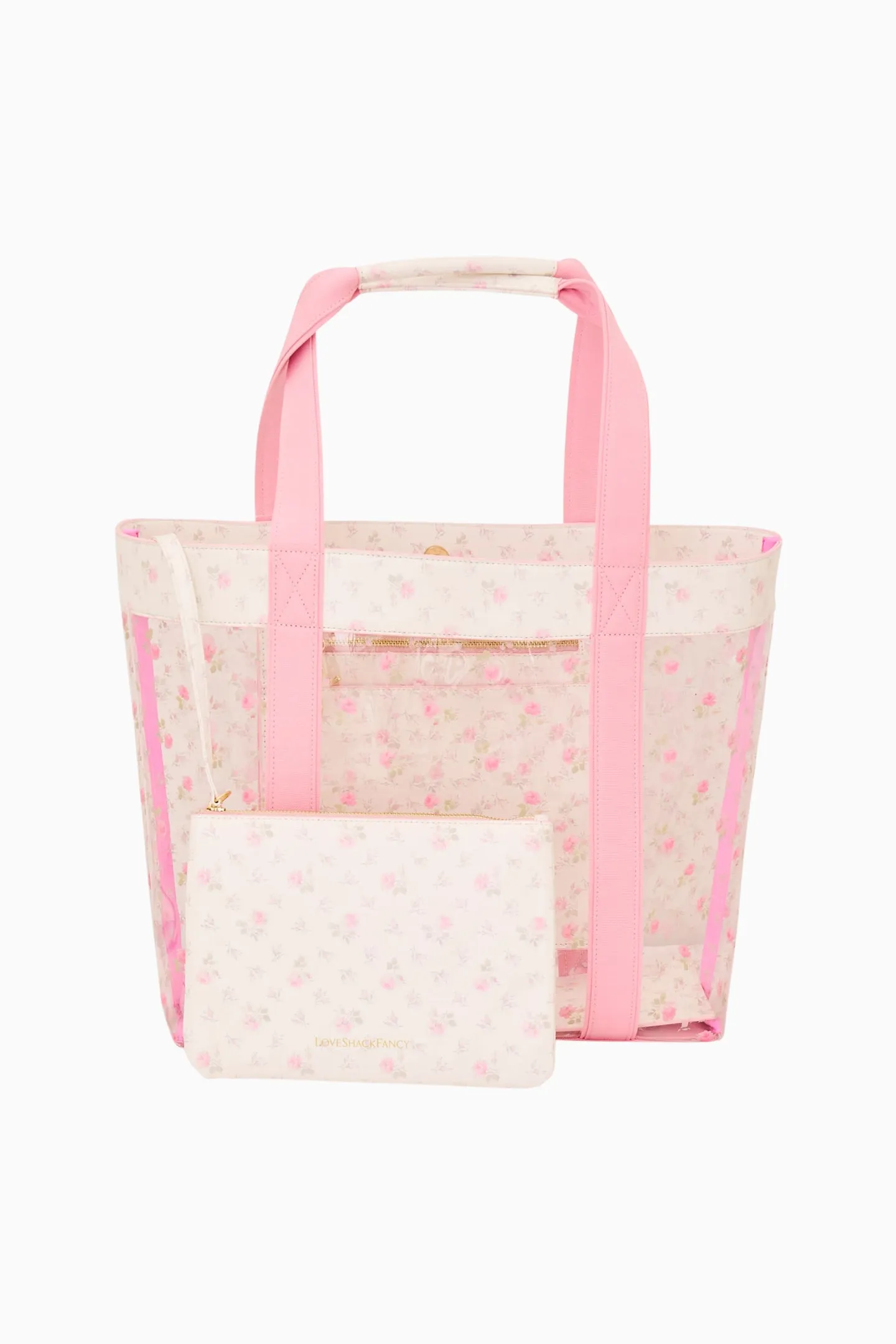 Marjorie Ditsy Floral PVC Tote sold by LoveShackFancy product image thumbnail 2