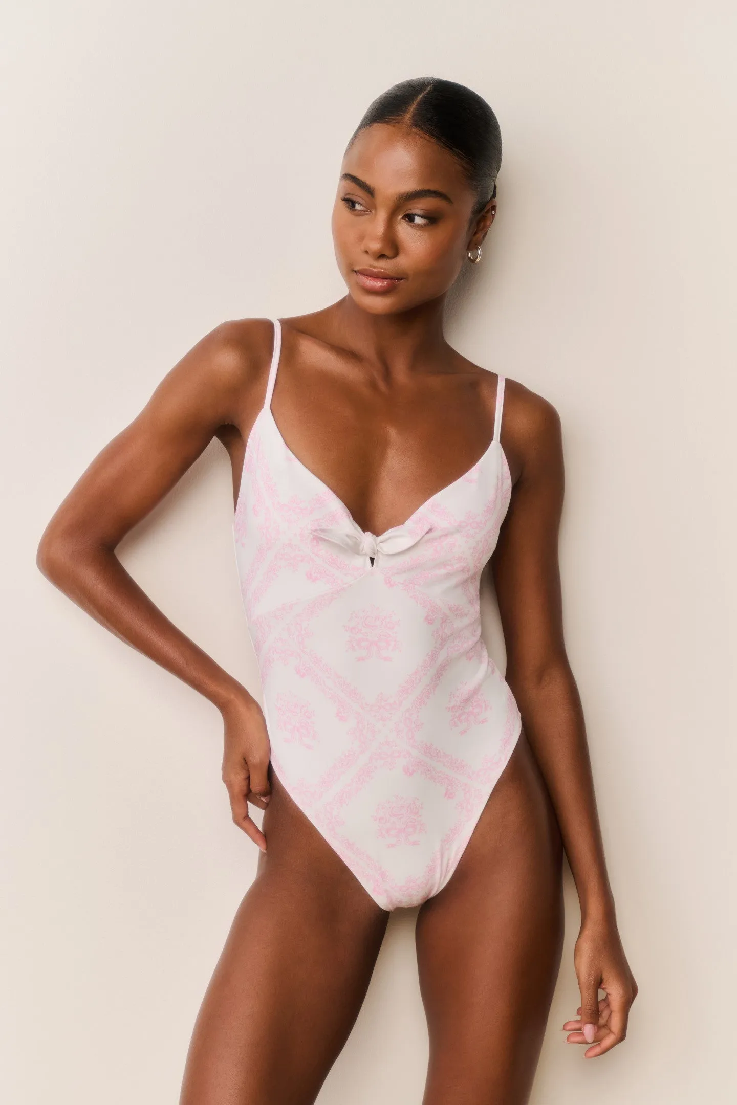 Zyra One-Piece Toile Print Swimsuit sold by LoveShackFancy product image thumbnail 3