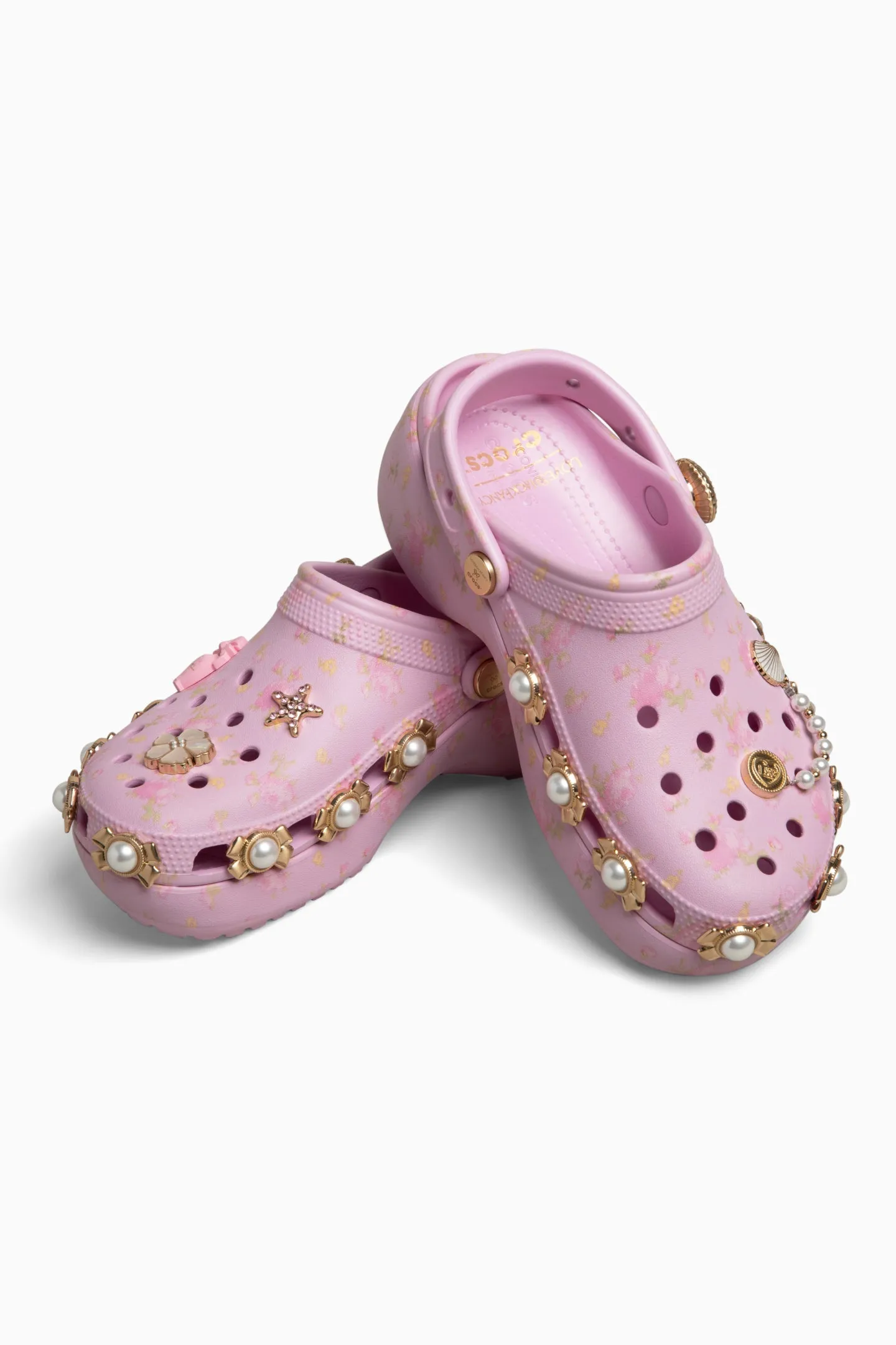 LoveShackFancy x Crocs Classic Platform Clog sold by LoveShackFancy product image thumbnail 3