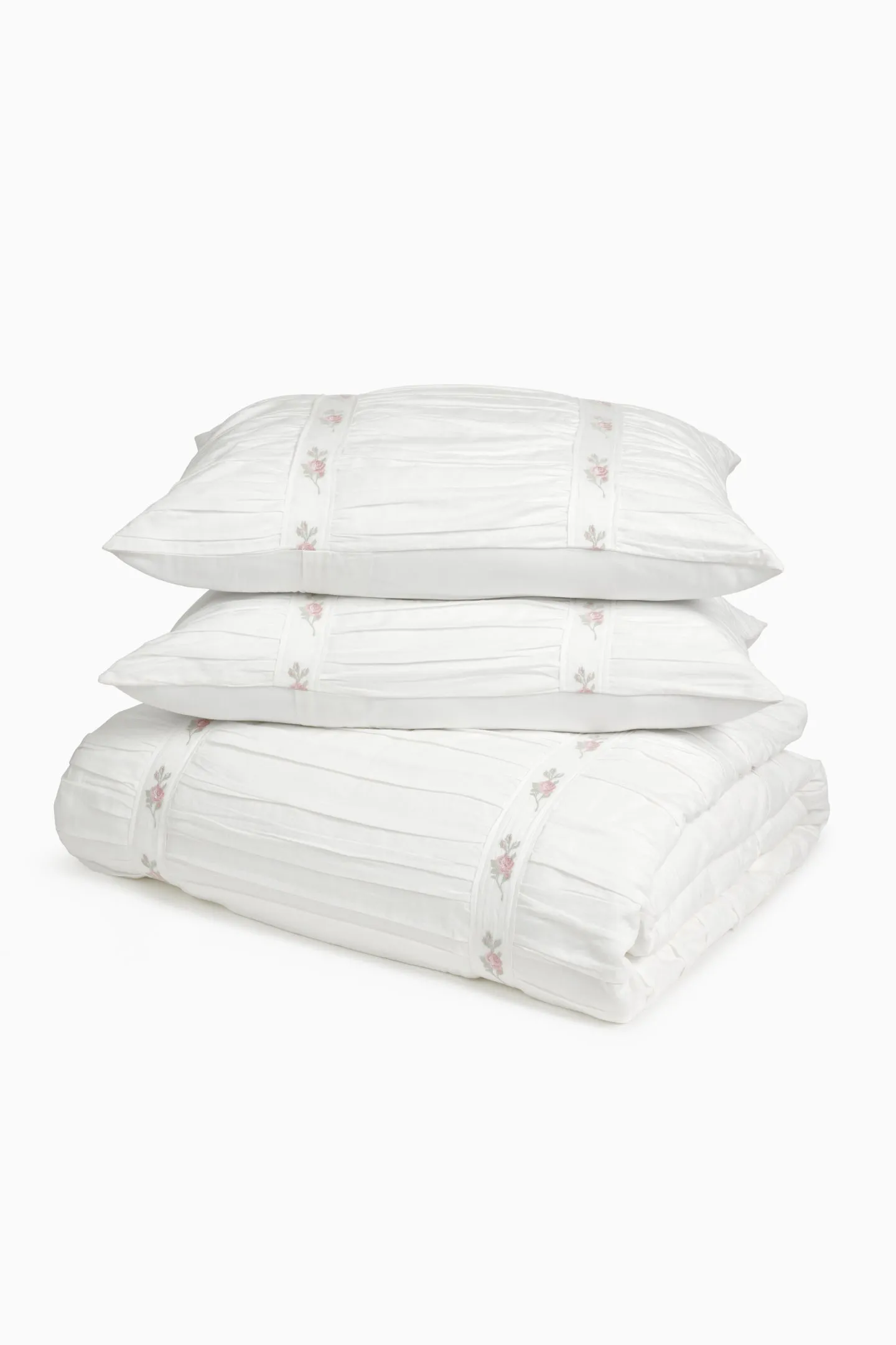 Forever In Love Embroidered Duvet Cover + Sham Set sold by LoveShackFancy product image thumbnail 2