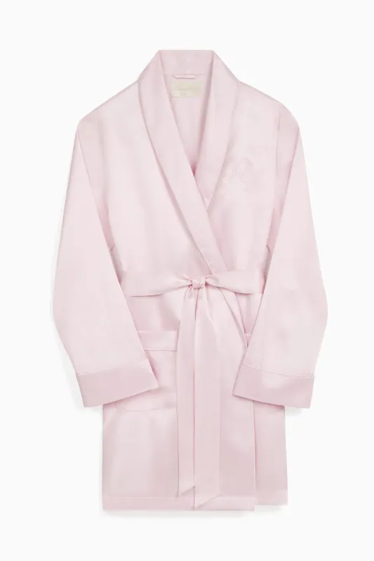 Silk-Blend Robe made by LoveShackFancy