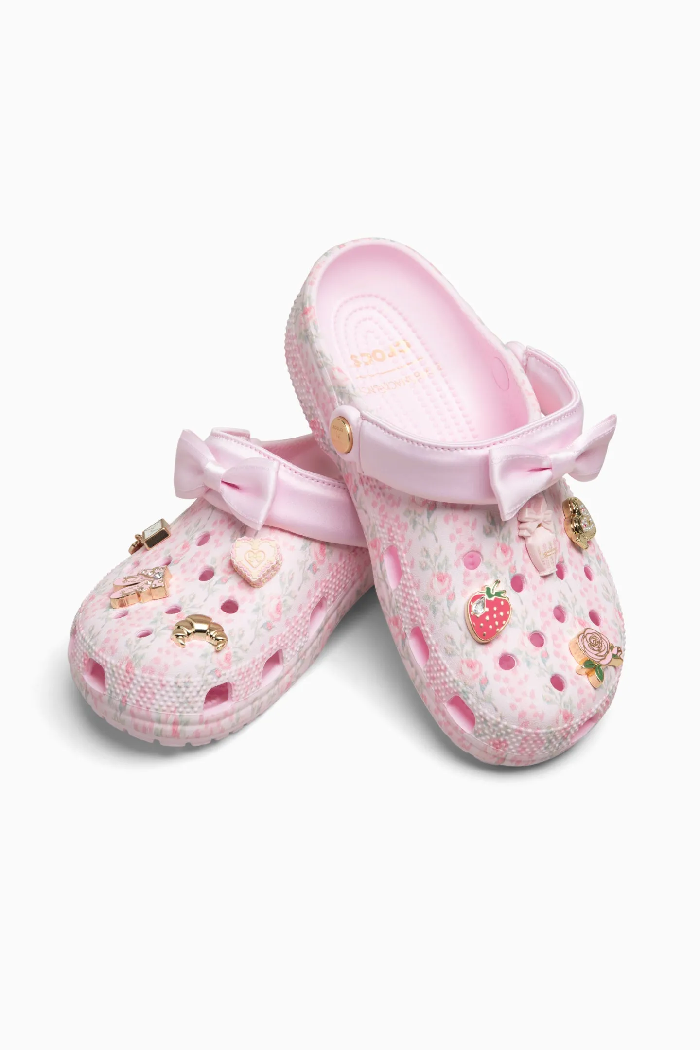 LoveShackFancy x Crocs Pink Classic Clog sold by LoveShackFancy product image thumbnail 3