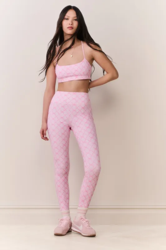 Highland Printed High-Waisted Legging made by LoveShackFancy