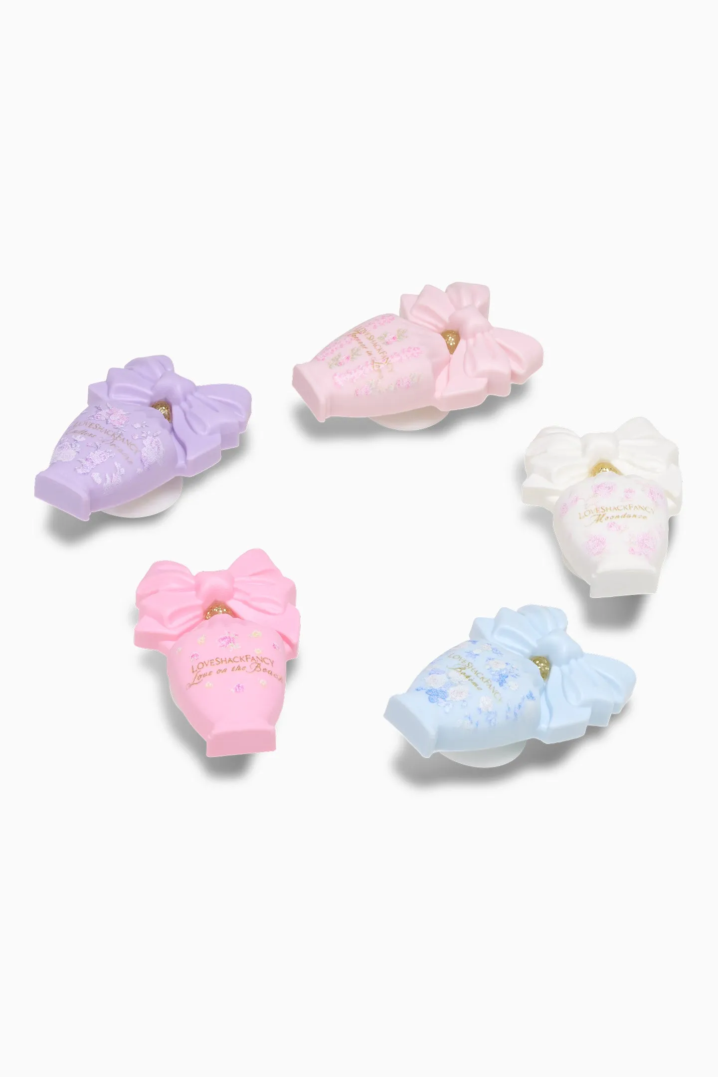 LoveShackFancy x Crocs 5-Pack of Fragrance Jibbitz Charms sold by LoveShackFancy product image thumbnail 3