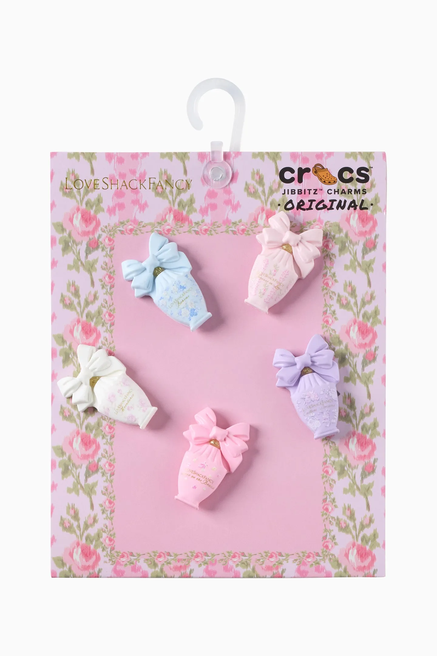 LoveShackFancy x Crocs 5-Pack of Fragrance Jibbitz Charms sold by LoveShackFancy