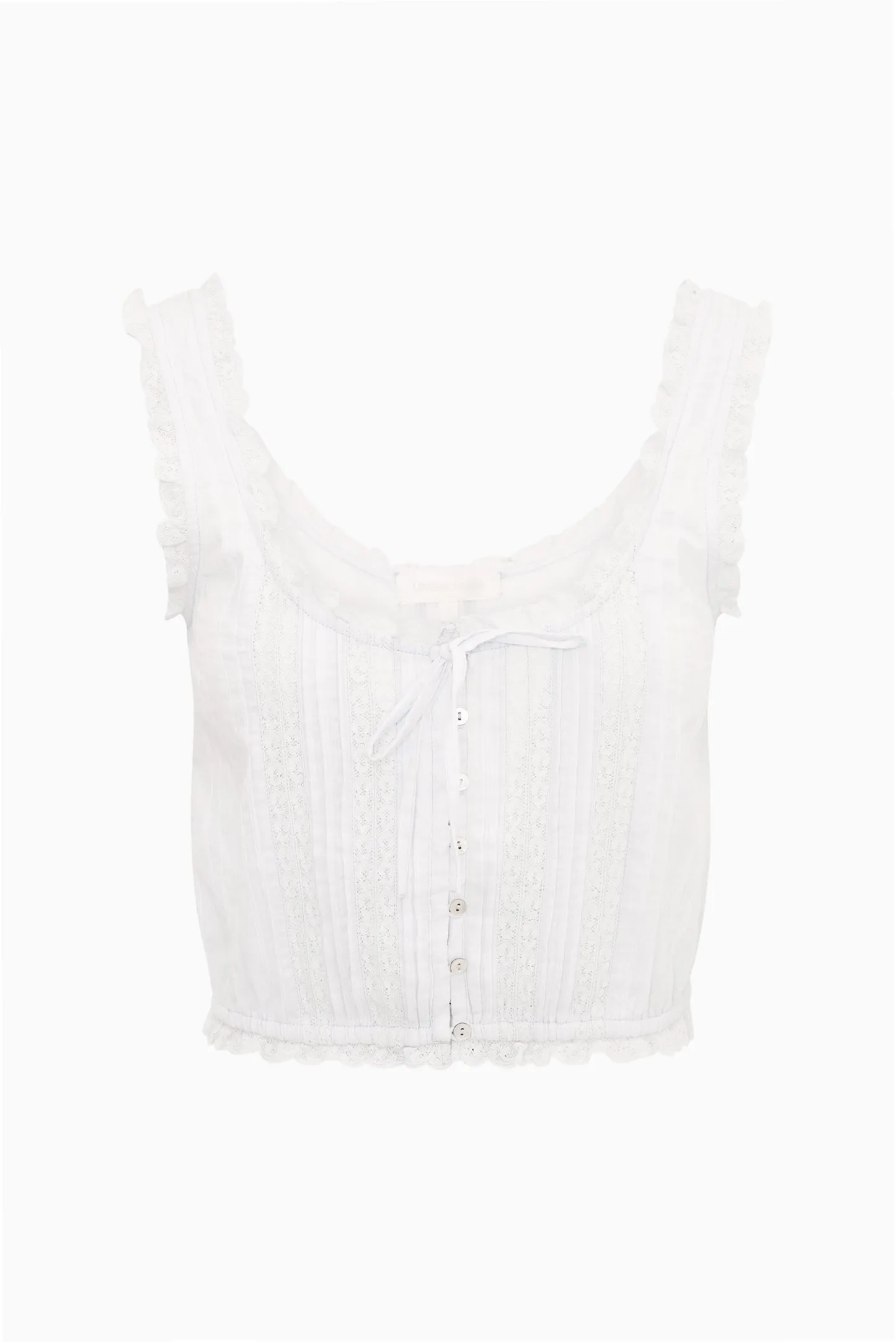 Blyss Cotton Sleeveless Top sold by LoveShackFancy product image thumbnail 5