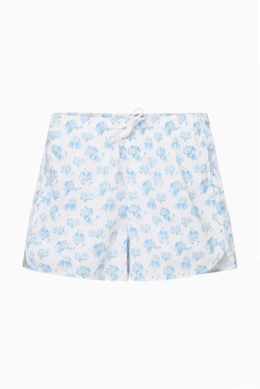 Mens Blue Marina Kai Swim Shorts made by LoveShackFancy