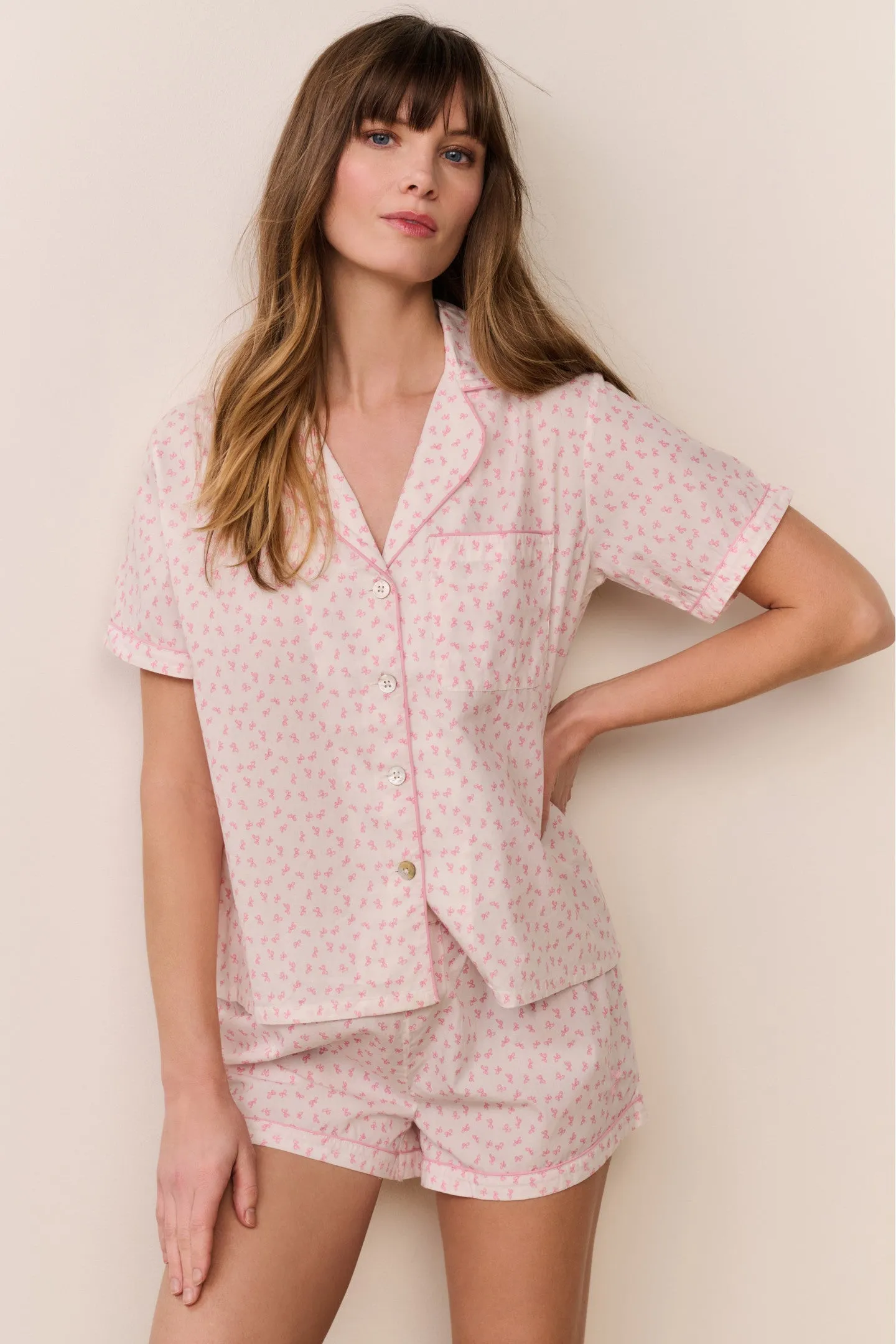Midnight Haze Polo PJ Short Set sold by LoveShackFancy product image thumbnail 2