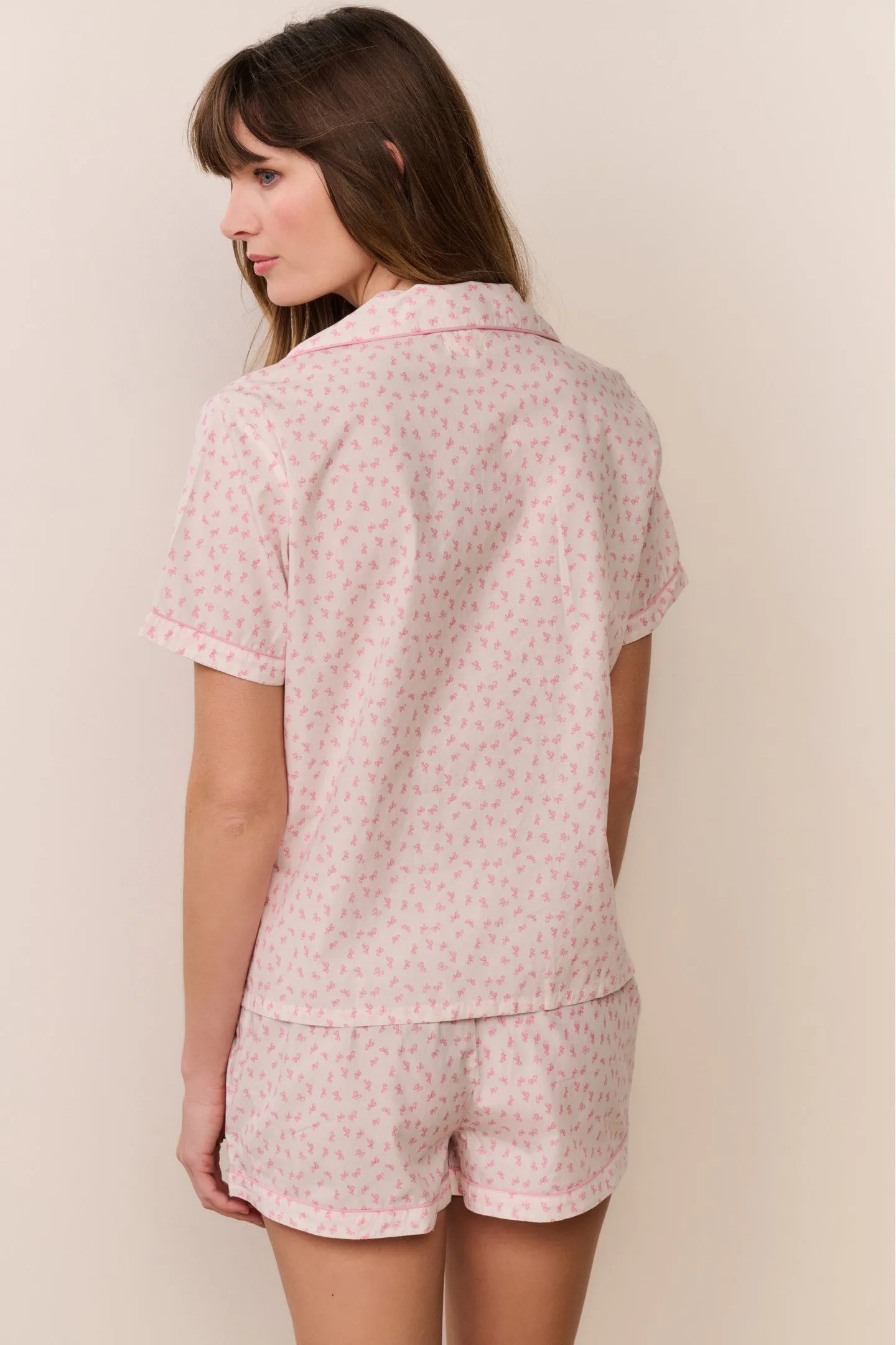 Midnight Haze Polo PJ Short Set sold by LoveShackFancy product image thumbnail 4