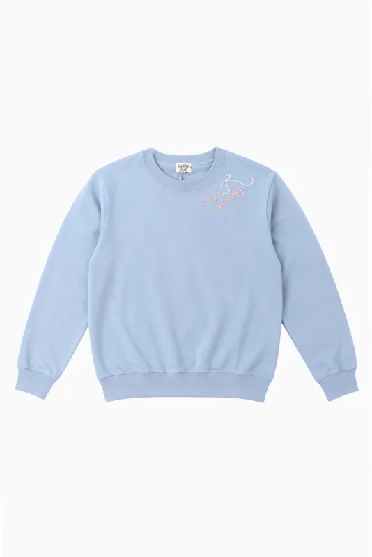 By Chep New Jersey Embroidered Pullover made by LoveShackFancy