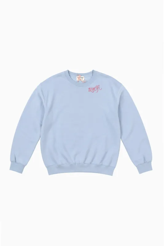 By Chep NYC Embroidered Pullover made by LoveShackFancy