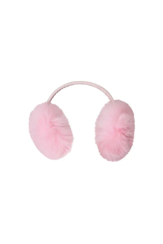 Susanna Chow Fox Fur Ear Muffs made by LoveShackFancy