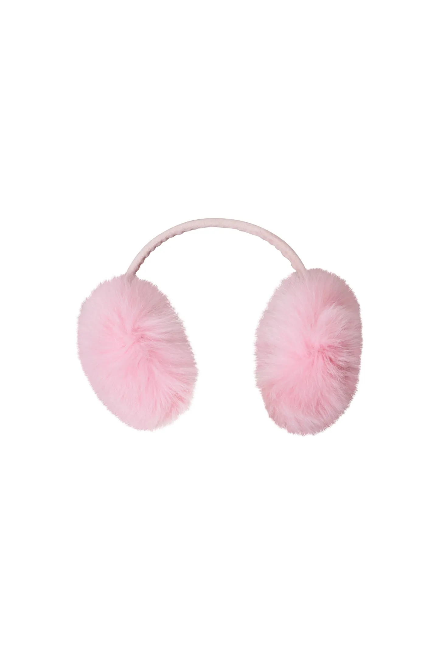 Susanna Chow Fox Fur Ear Muffs sold by LoveShackFancy