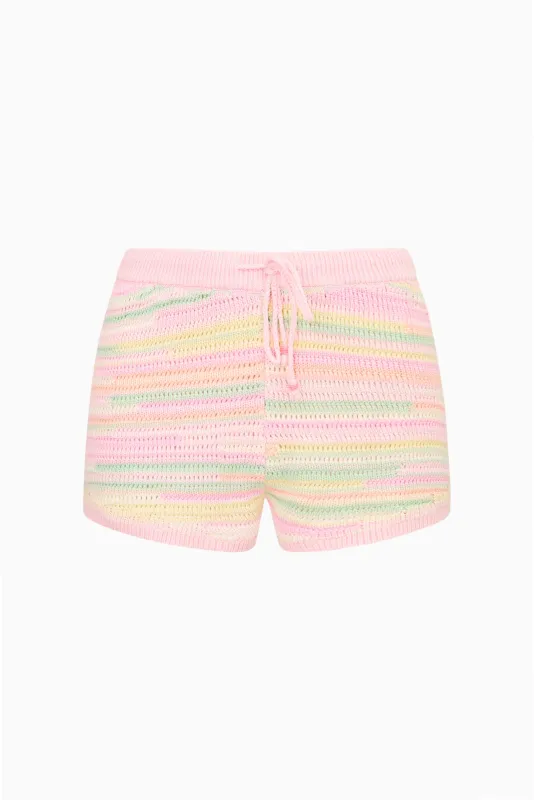 Windly Cotton Crochet Shorts made by LoveShackFancy