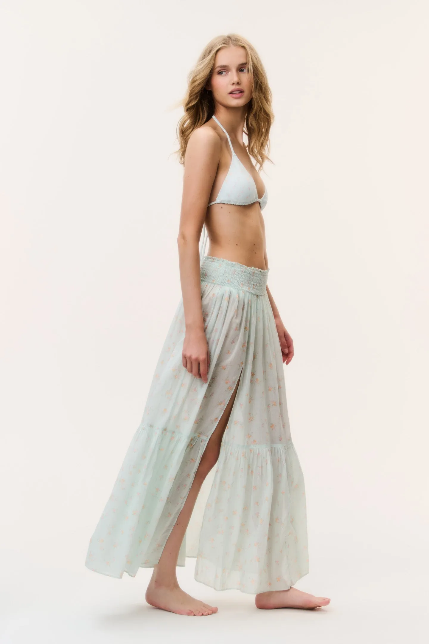 Umber Cotton Cover-Up Skirt sold by LoveShackFancy product image thumbnail 4