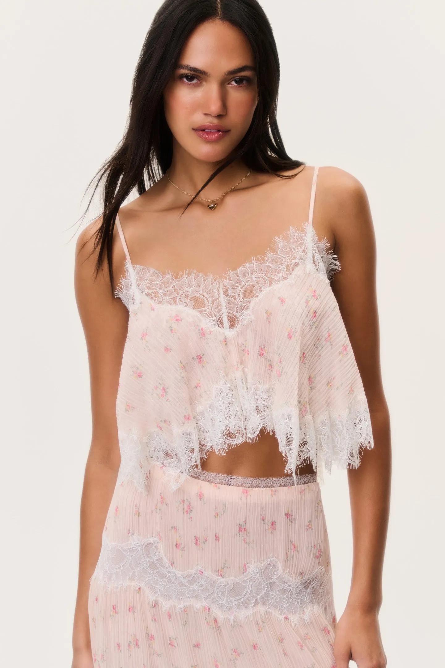 Elysia Cotton-Silk Crop Top sold by LoveShackFancy product image thumbnail 5