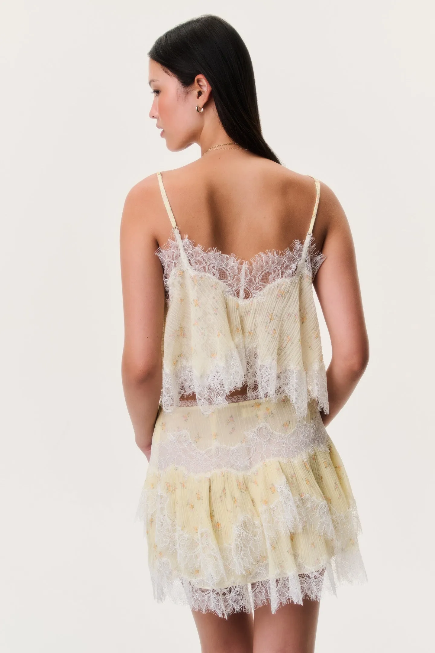 Elysia Cotton-Silk Crop Top sold by LoveShackFancy product image thumbnail 3