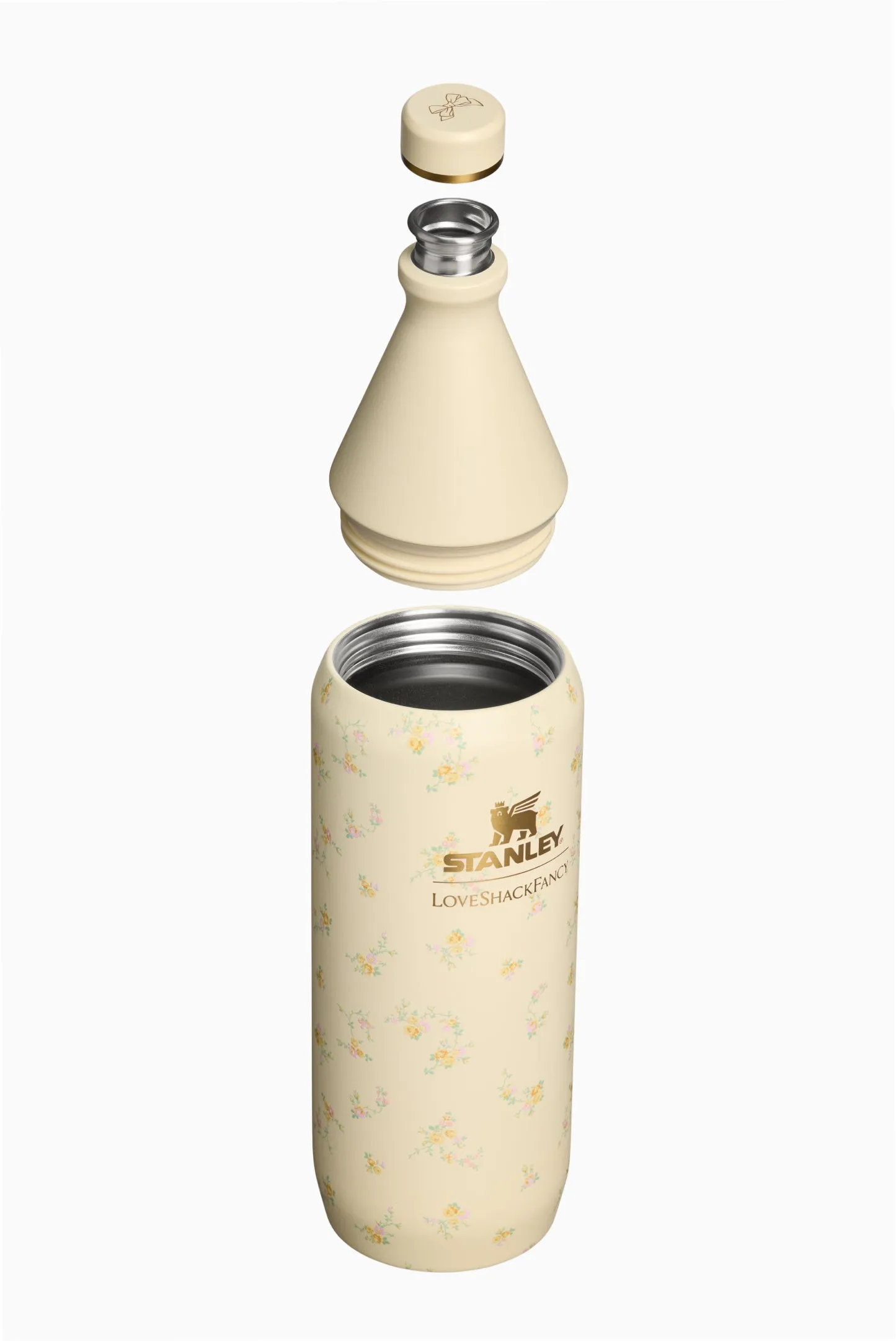 Stanley 1913 The All Day Slim Bottle in Lemon Haze sold by LoveShackFancy product image thumbnail 3
