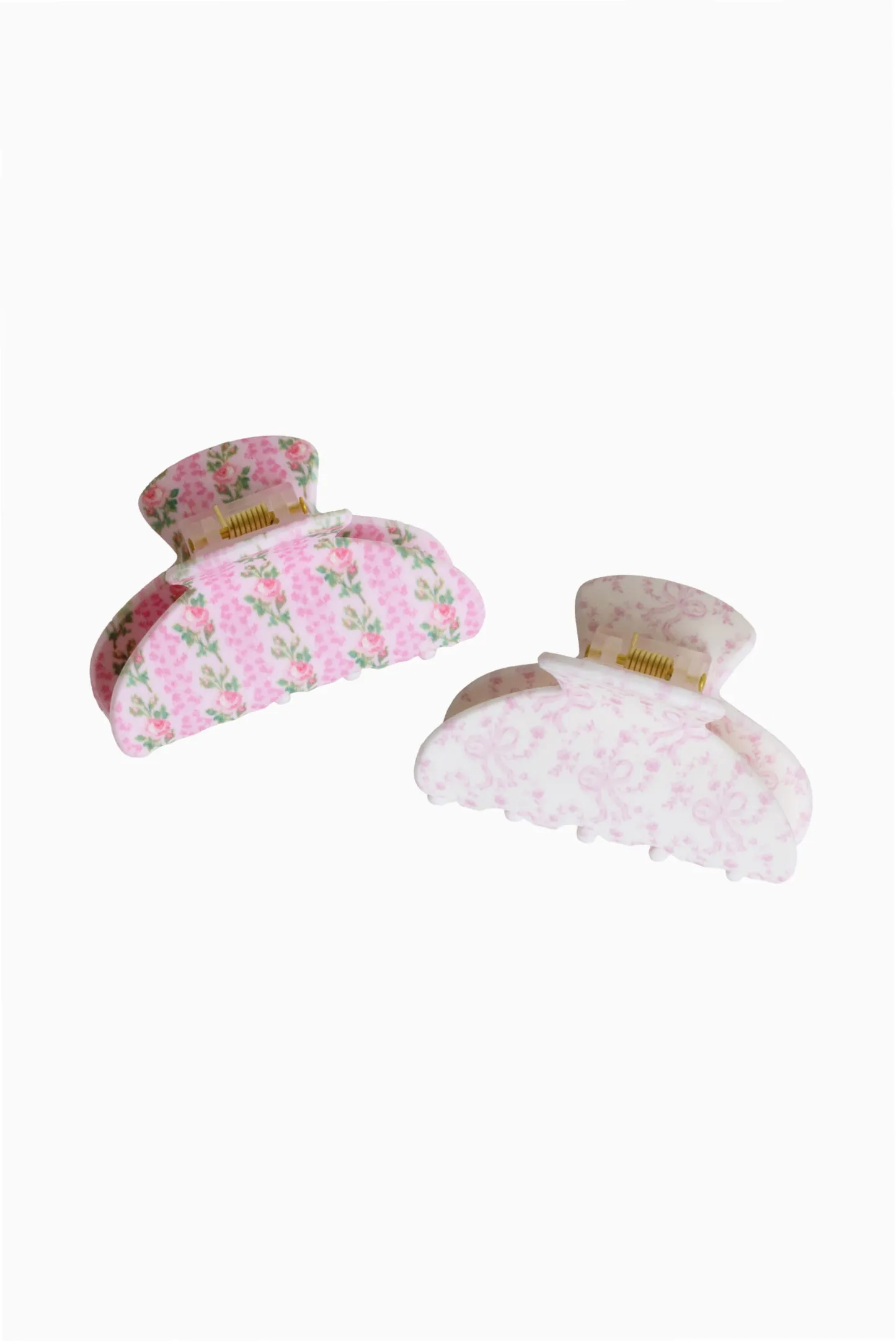 Goody x Love Shack Fancy Small Claw Clip - 2ct - Blooming Heirloom and Coquette Bow sold by LoveShackFancy product image thumbnail 2